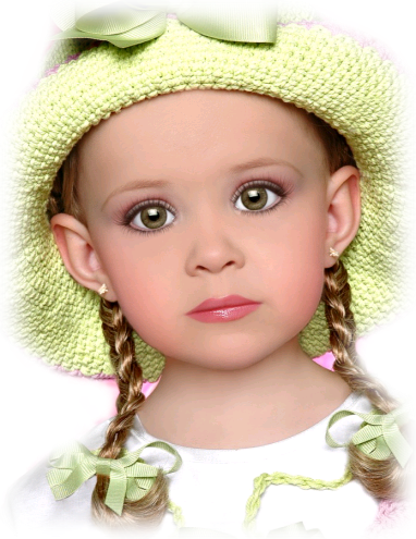 Tube visage d enfants